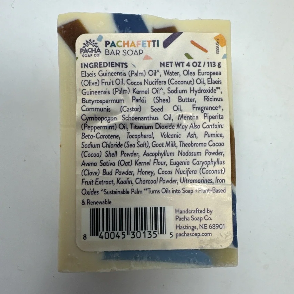 10 Pack Pachafetti Soap Bar 4 oz Pacha Soap Company